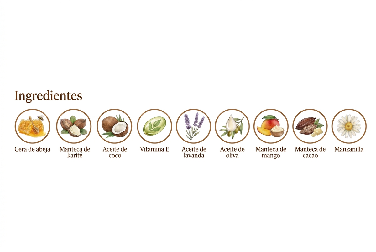 Ingredientes fondo blanco